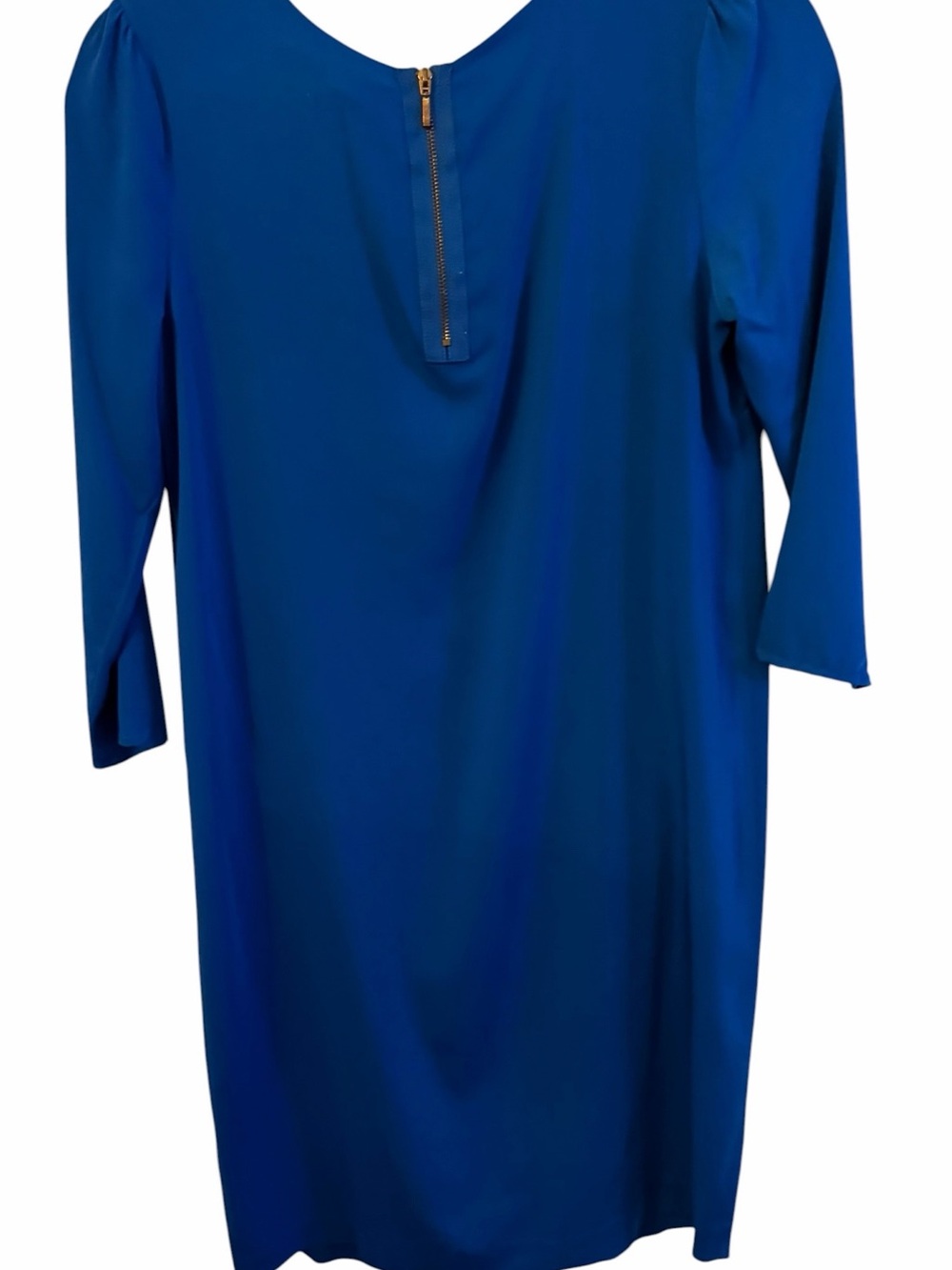 Rosie Pope Maternity Women's Long Sleeve Navy Shift Dress - Elegant - Picture 2 of 5